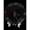 Black  Resin Clock